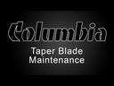 Columbia Taper Blades 5Pk