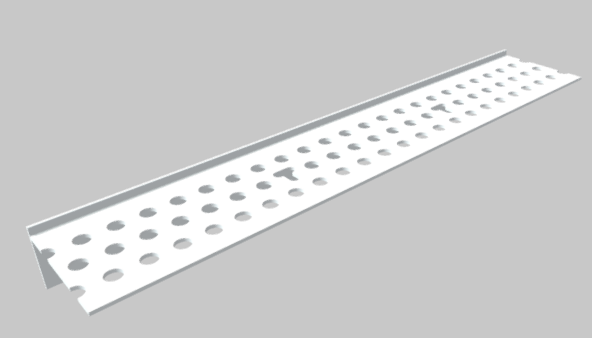 Trim-Tex® PVC Arch Bead L Trim 13mm (#3288) - 3.0m