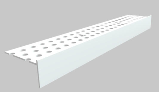 Trim-Tex® PVC L Bead - 32mm (#3610) - 3.0m