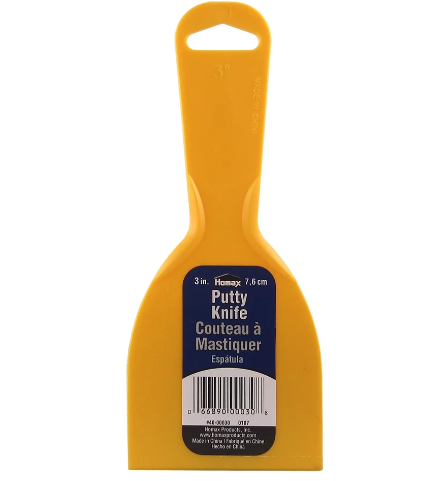 Knife Putty Plastic 3In