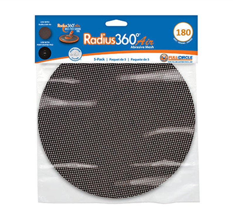 Radius 360® Air Mesh Disc 180g - 5 PK