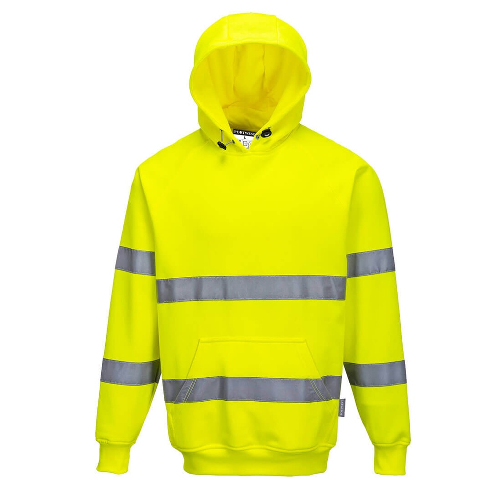 Portwest B304 Fleece Hoodie Yllw Med