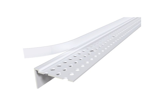 [PU-9010] Trim-Tex® PVC Tear Away™ L Bead - 13mm (#9010) - 3.0m