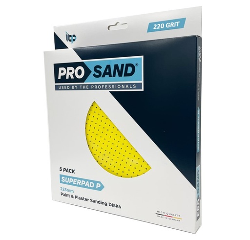 [AU73-5] Prosand® 225MM Superpad 220g - 5 PK