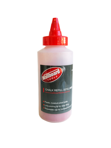 [WBT-C-8R] Wallboard Tools™ Chalk Refill - Red